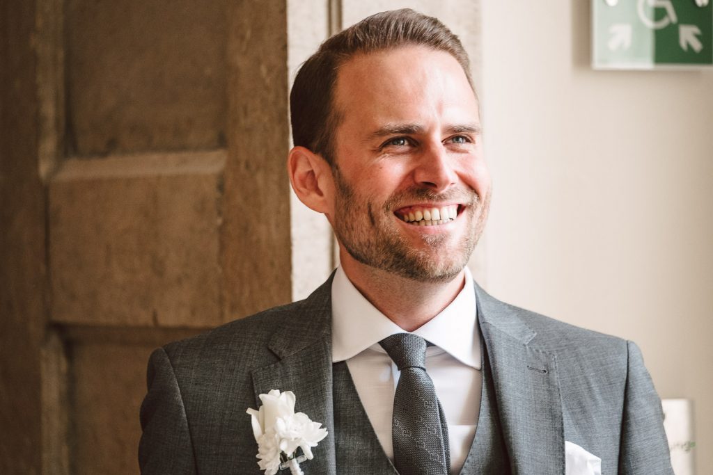 Portrait vom Bräutigam